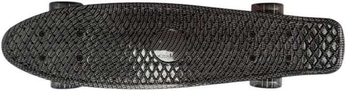Mini Cruiser Skateboard - Plastic Board - Stadstransport - Verhoogde Staart - 55x14 cm - Print