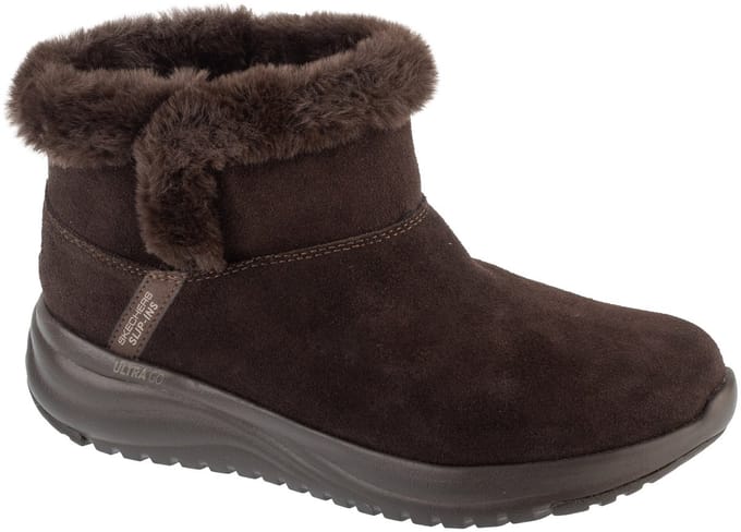 Skechers Slip-Ins: On-The-Go Stellar - Daphne, Vrouwen, Bruin, Laarzen, maat: 37