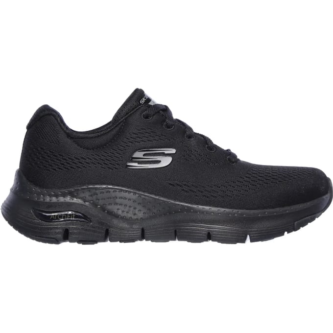 Skechers Arch Fit - Big Appeal Dames Sneakers - Black/Black