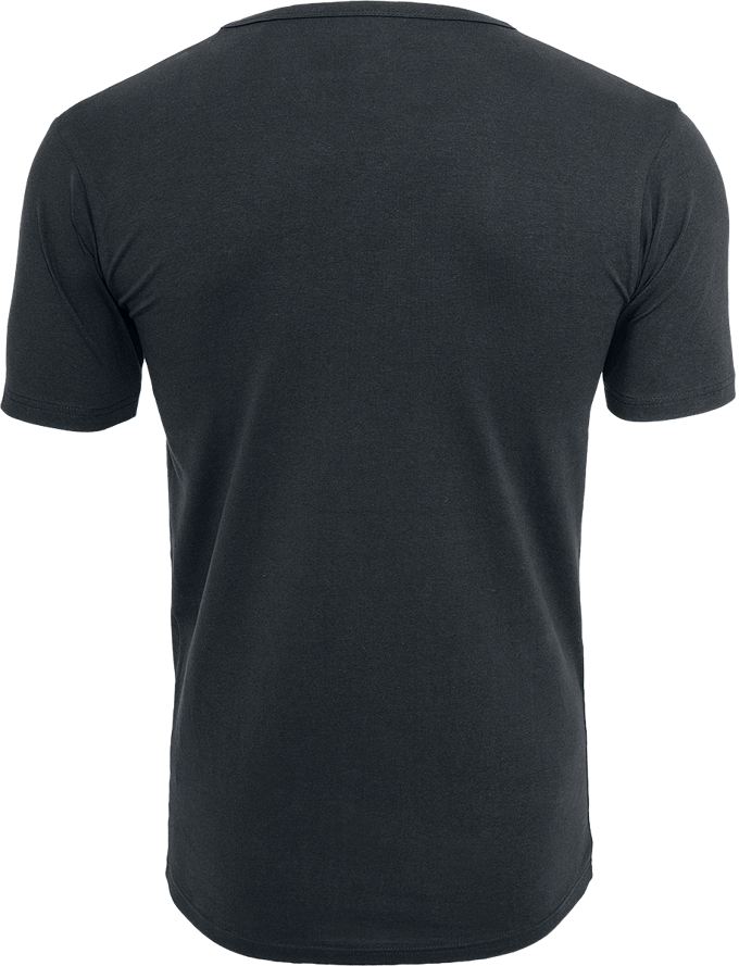 Urban Classics T-shirt - Fitted Stretch Tee - S tot 5XL - voor Mannen - zwart