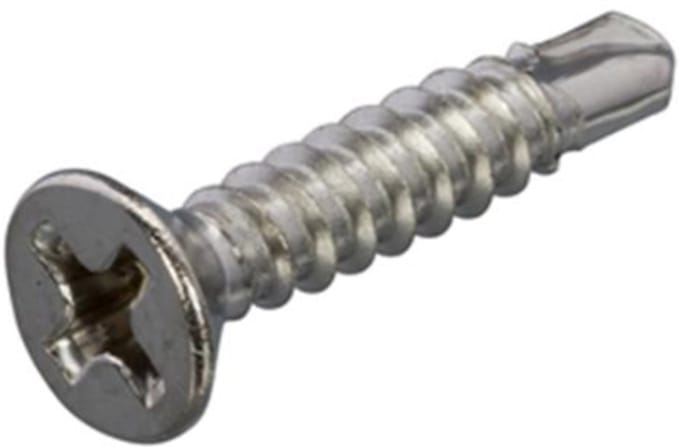 Zelftappers RVS met boorpunt 4.2 x 25 mm Kruiskop | 200 Stuks