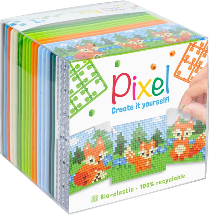 Pixelhobby kubus - vosjes