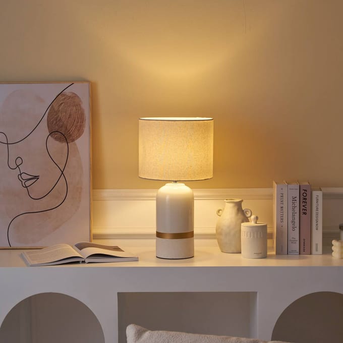 Paulmann Pauleen LED-tafellamp Glowing Soul E14 max. 20W Crème