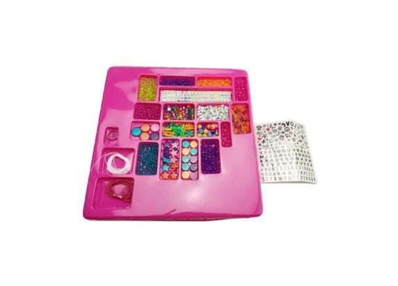 Letterkralenset Opmaken en sieraden