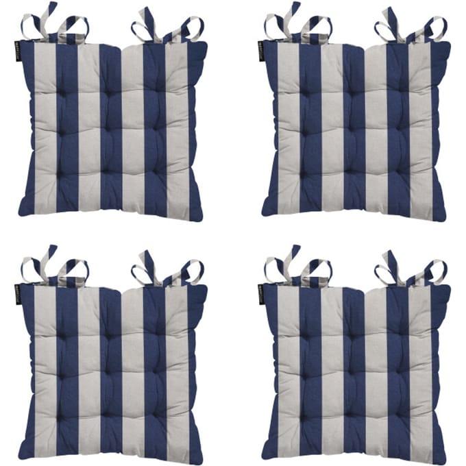 Madison zitkussen amora - 46x46x8cm set van 4