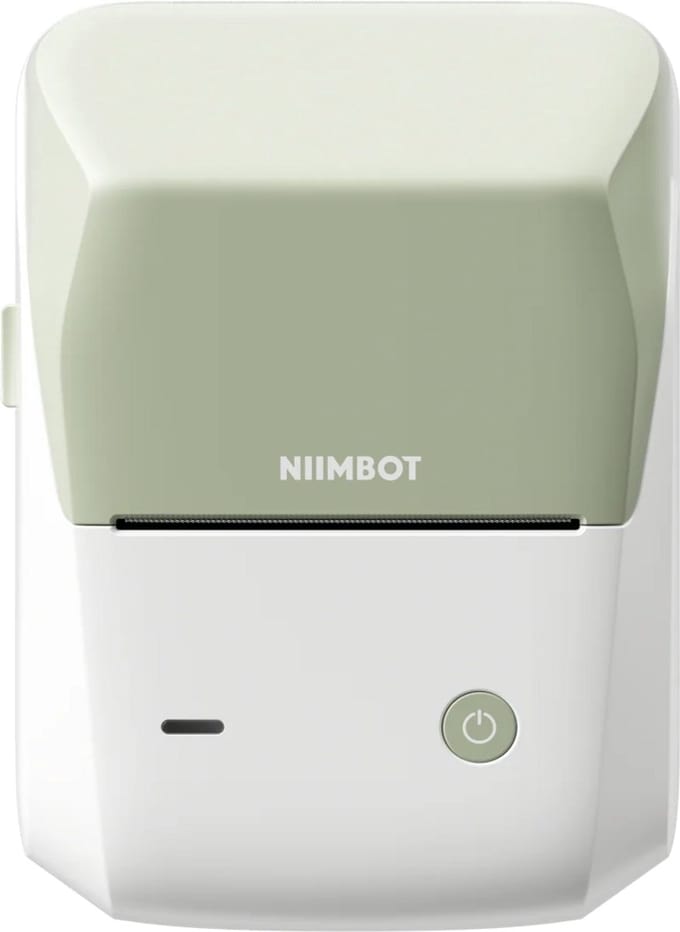 Niimbot B1 Pro - Labelprinter - Bluetooth - Printbreedte 20-50mm - Direct Thermisch - 300dpi - 1500mAh - Groen