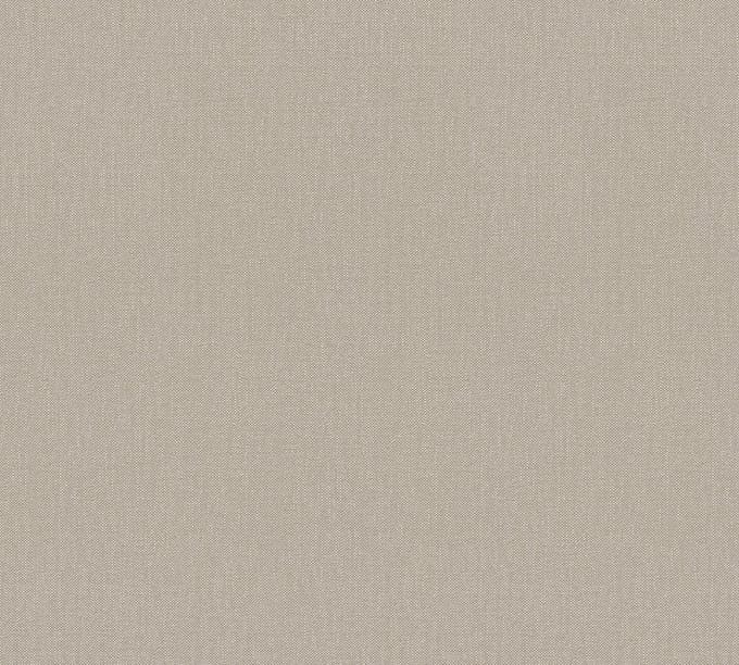 LINNENLOOK BEHANG | Basic Uni - Bruin - A.S. Création Pure Elegance