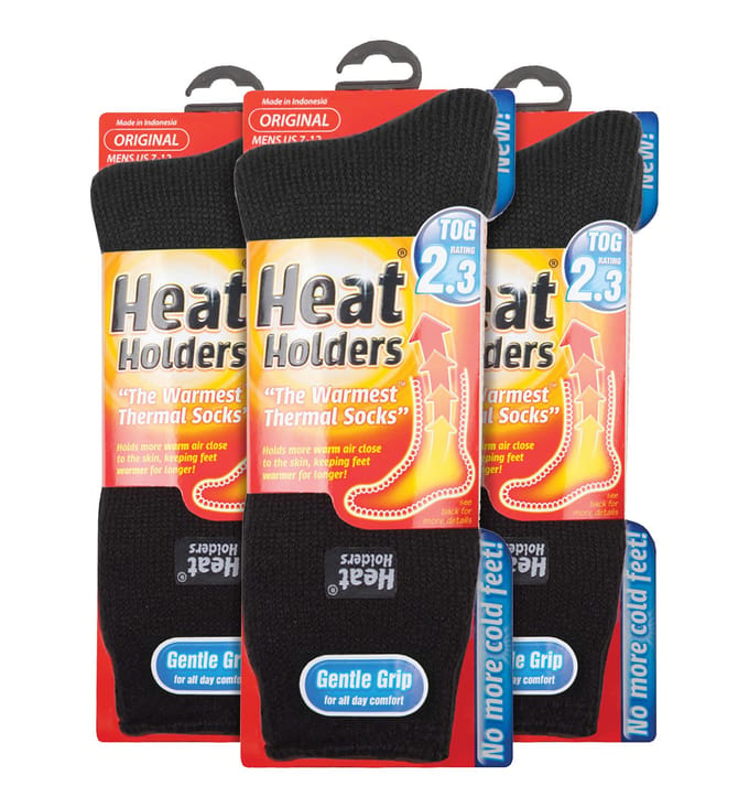 HEAT HOLDERS - 3-Pack Multipack Herensokken met Isolatie voor de Winter