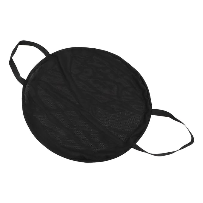 Wasmand Opvouwbaar Draagbaar Pop Up Wasmand Tas met Handvatten voor Wasmachine Droger black