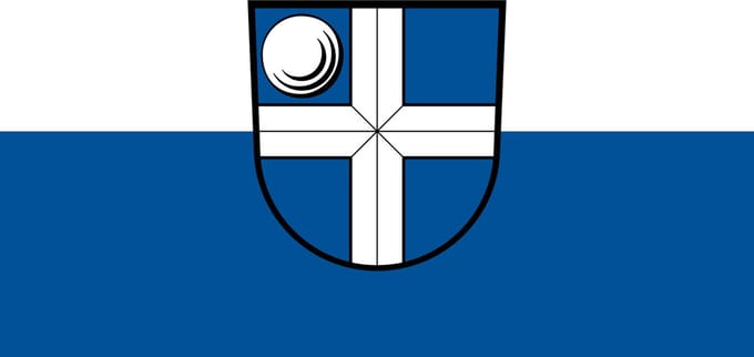 Vlag Bruchsal 100x150cm