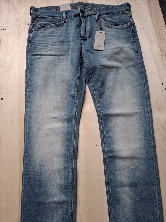 Cast Iron jeans blauw groen - 3632