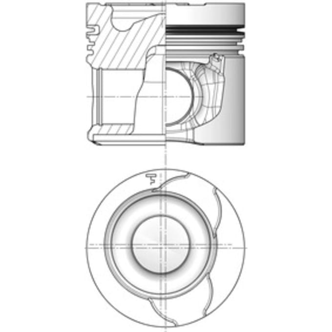 Zuiger KOLBENSCHMIDT 41172620