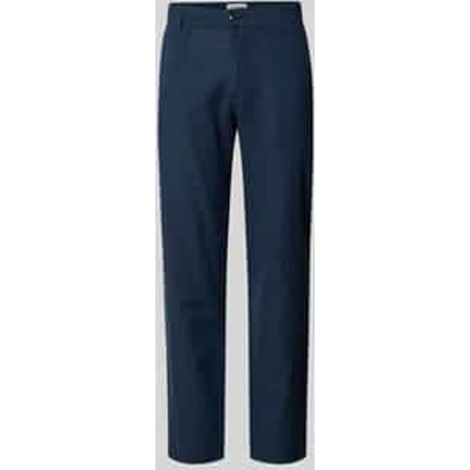 tapered fit broek met steekzakken model 'STACE'