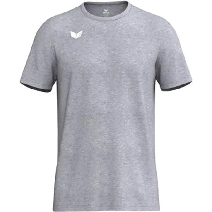 Erima Intro Functioneel T-Shirt Heren - Grey Melange | Maat: S