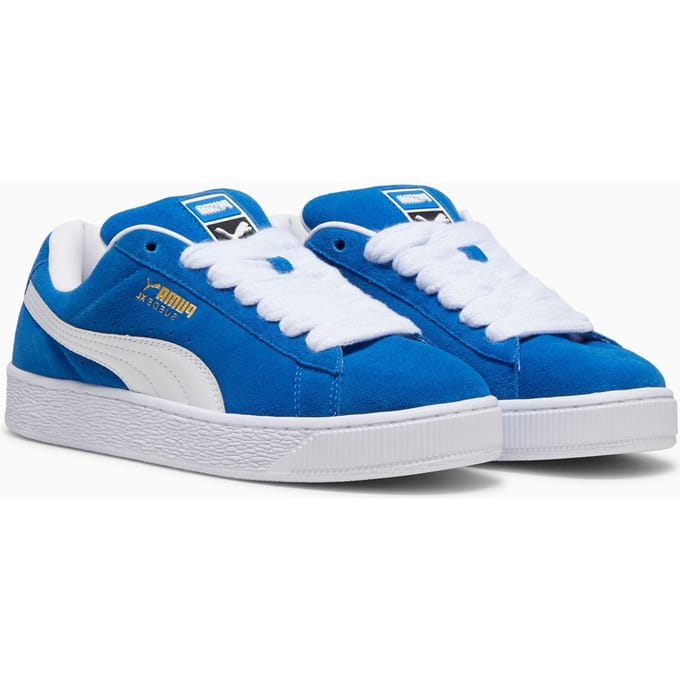 Lage Herenschoen Suede XL Team Royal/wit