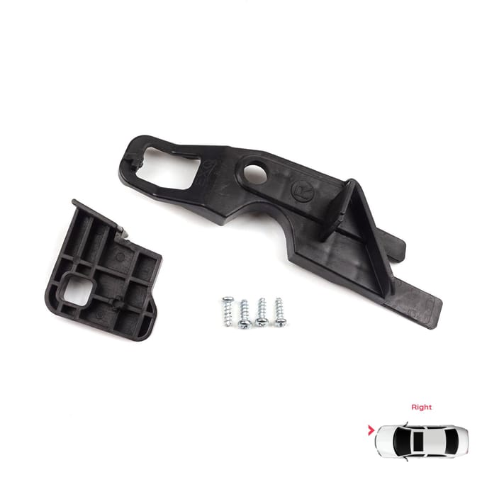 BHL519 Koplamp Houder Bevestiging Reparatie Beugel Lip Set Rechterkant voor Peugeot 301 2012-2017 Pre-Facelift 9675138980