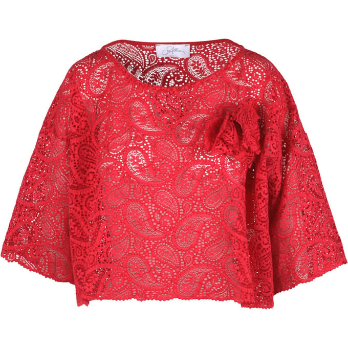 So Allure Blusa 431626 rood