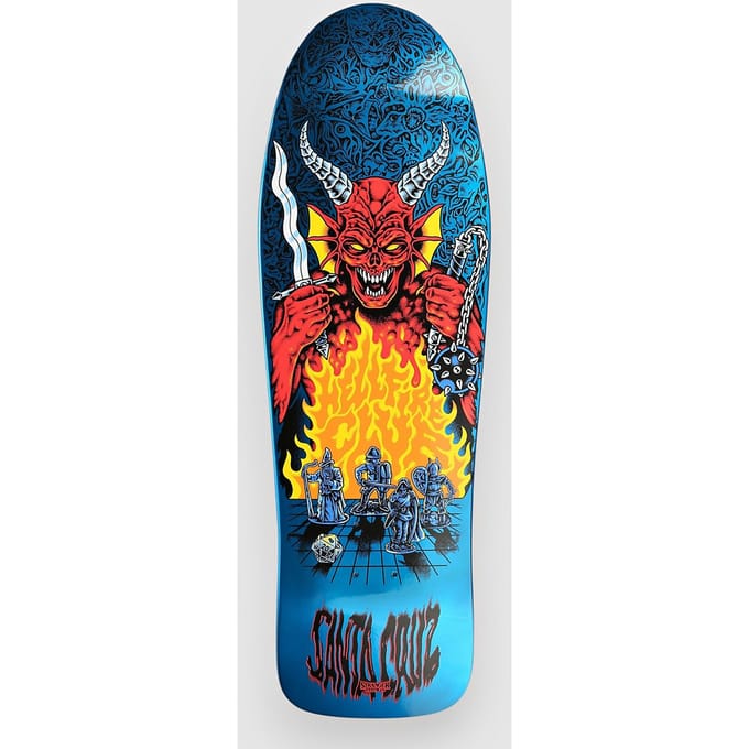 Santa Cruz X StrangerThings Knox Hellfire Pit 10.077" S blauw