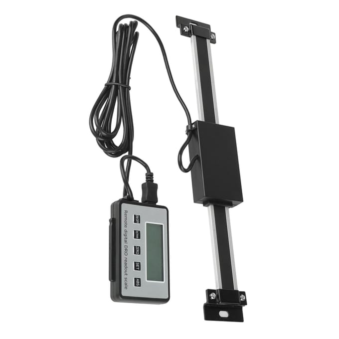0150mm Échelle Numérique Précise à Affichage LCD pour Fraiseuses Tours black