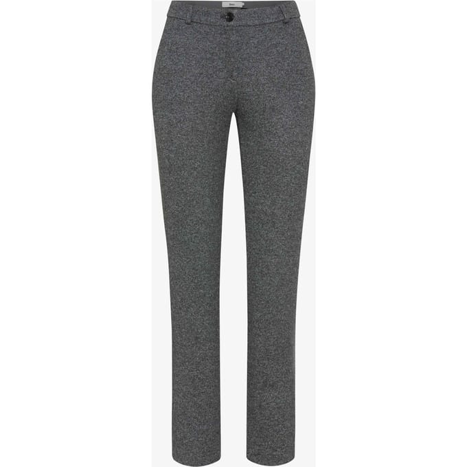 Brax Dames Chino  Style MARON S SMOKE GREY, donkergrijs, maat 44