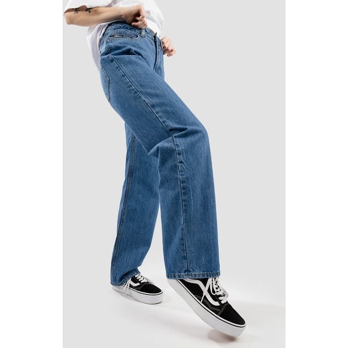 REELL Betty Baggy Jeans blauw