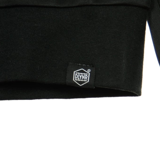 Heren trainingsjack Stripes Zip Zwart