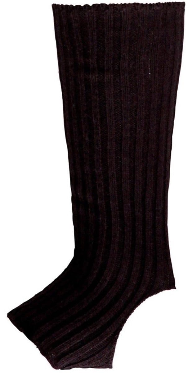 Papillon enkelwarmers zwart, PA7071, One Size