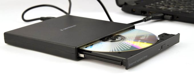 Gembird External USB DVD Drive - Draagbare Optische Lezer/Brander - Universeel Compatibel