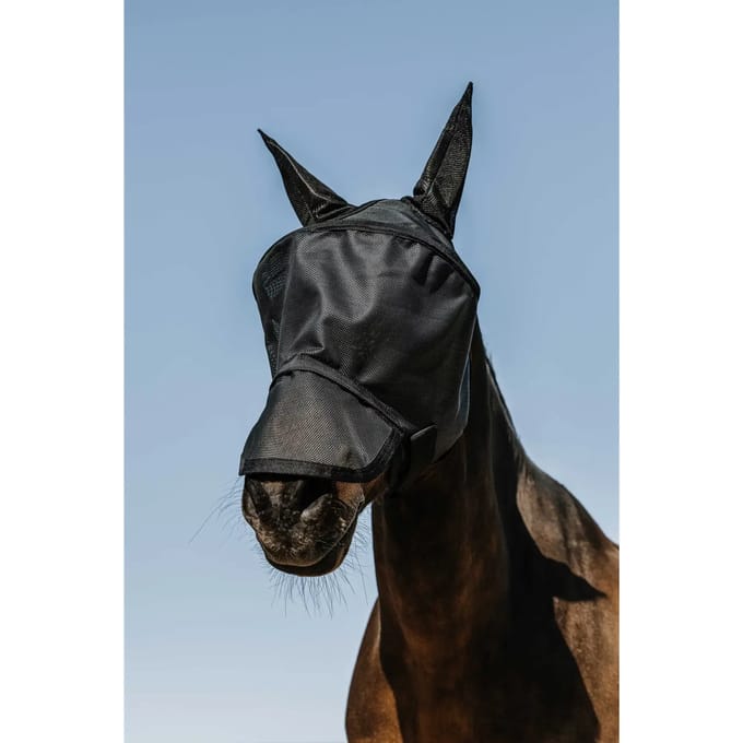 Anti-vliegenmasker voor paarden Equithème Protec