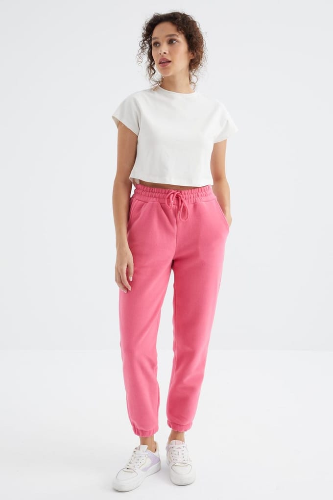 Dames Polyester Jogger Sweatpants