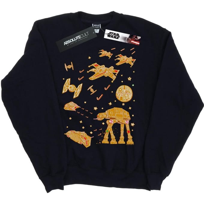 Star Wars Heren Gingerbread Battle Sweatshirt (Marineblauw)