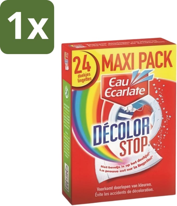 Eau Ecarlate - DÉcolor Stop Doekjes - 24 stuks per verpakking - 1 stuk