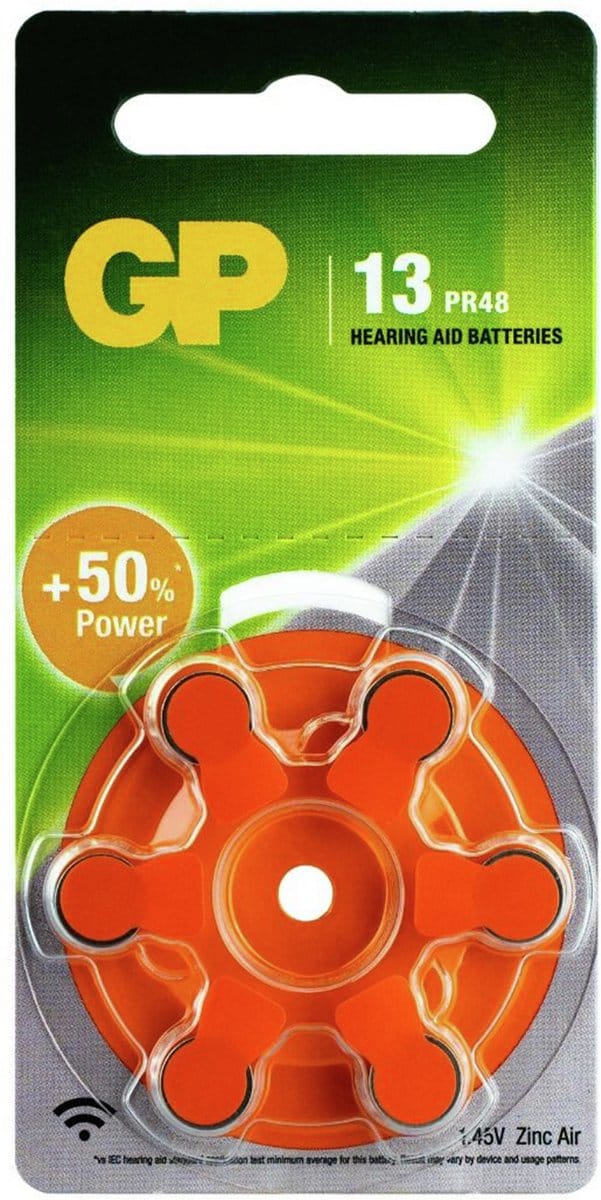 Gp Batteries Gp 3125000013 Za13 Hoorapp. Batterij A6 Ora