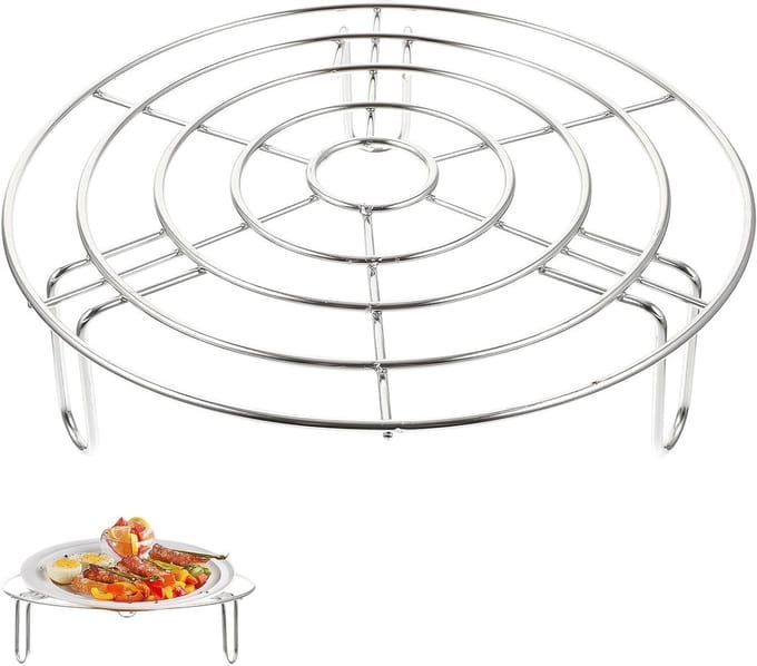 Solidchoice - Roestvrijstalen Stoominzet voor Pannen 20 x 20 cm