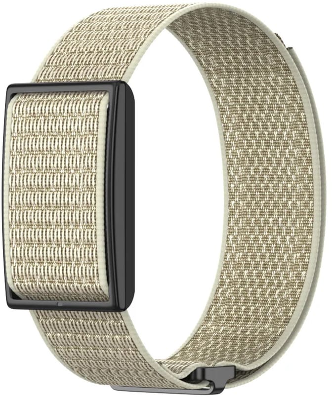 Strap-it Nylon bandje geschikt voor Polar Loop (Beige)