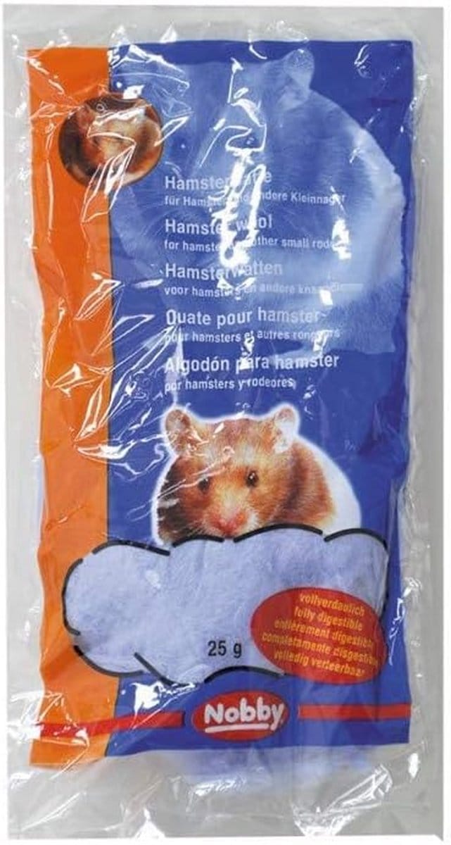 Natuurlijk Hamsternestmateriaal 25g
