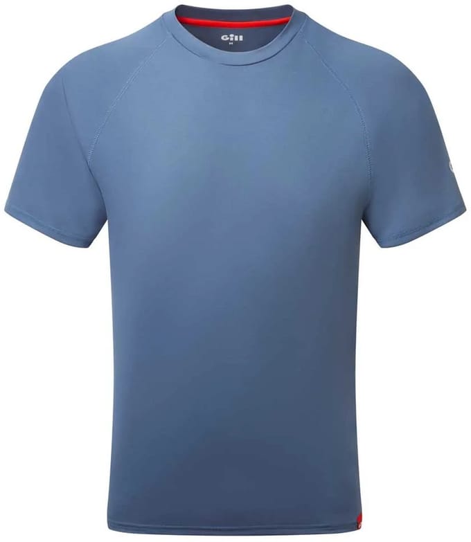 Gill Korte Mouw Rash Guard Blauw M Man