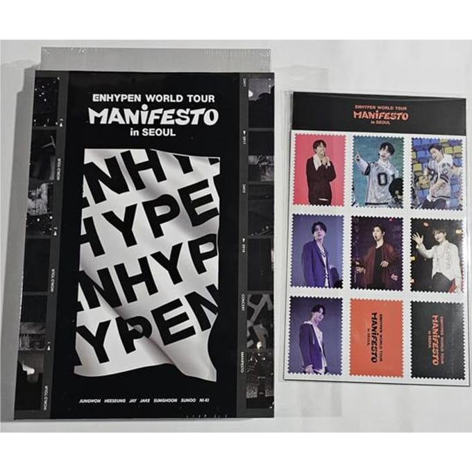 ENHYPEN Wereldtournee MANIFESTO in SEOUL gray