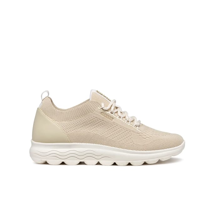 GEOX SPHERICA DAMES Sneakers - LICHT TAUPE - Maat 41