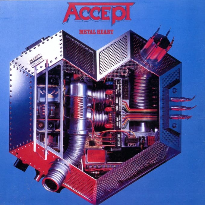 Accept CD - Metal Heart - voor Geen - standaard
