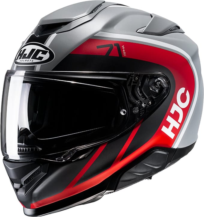 HJC RPHA 71 Mapos Grijs Rood Mc1Sf Integraalhelm - Helm