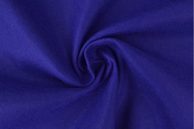 Vilt stof - 3mm dik vilt - 1 meter - Per meter - Donkerblauw