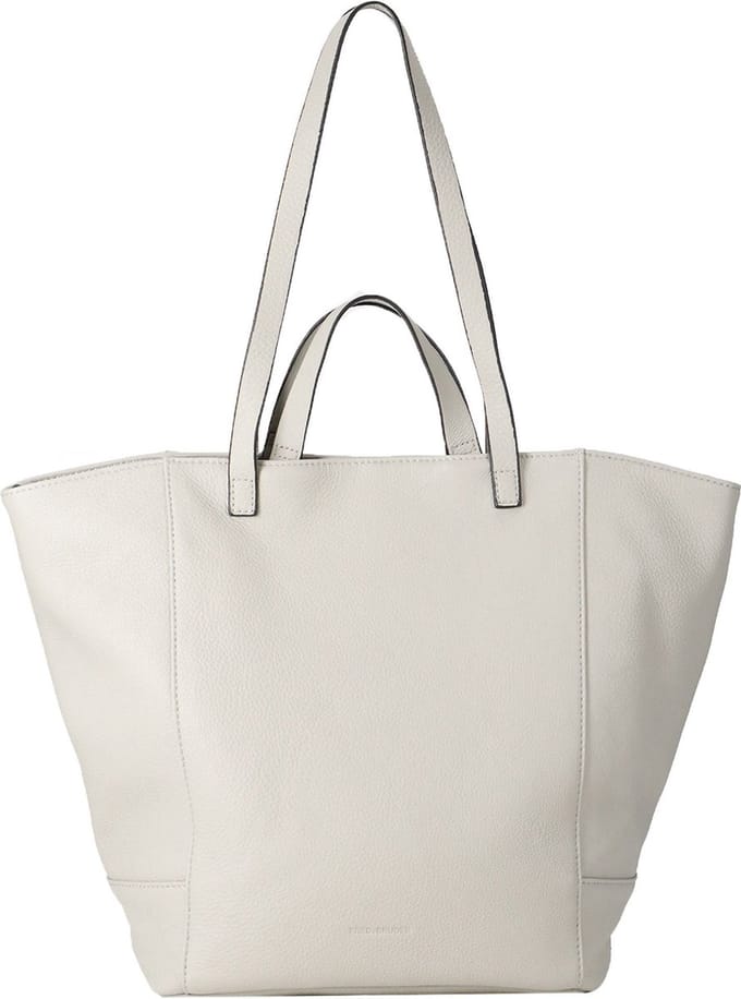 FREDsBRUDER Leren Schoudertas Oblivia Shopper Cool Stone Beige