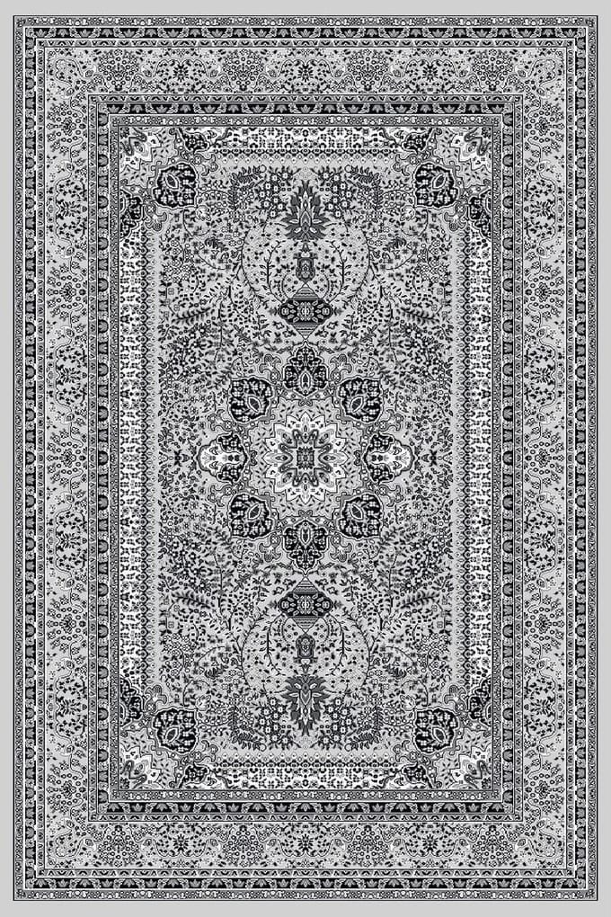 Klassiek vloerkleed Marrakesh - grijs - 240x340 cm