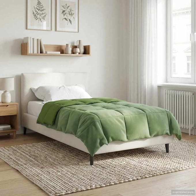 vidaXL - Zomer - Deken - 135 - x - 220 - cm - Zomer - Microvezel - (100% - polyester)