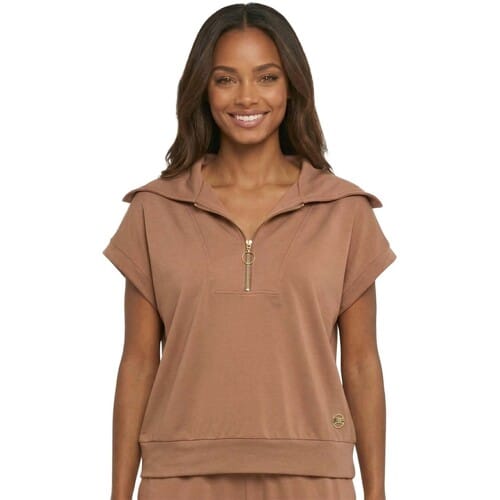 Capuchon sweaters Leone 1947 Woman Hoody Sleeveless Classy
