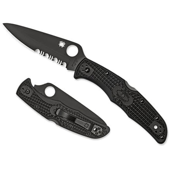 Spyderco Zakmes Endura 4 Lightweight Black/Black VG-10 CE
