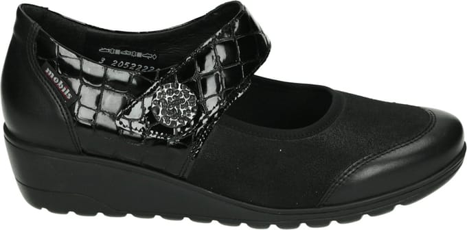 mephisto mobils - BATHILDA SILK - - Kleur: Zwart - Maat: 40