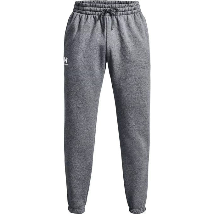 Ua Essential Fleece Jogger-Gry Size : XS