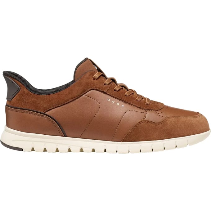 Geox FLEXTRIDEZERO PLUS herensneaker van leer U66NEA 0BC22 C6001 Fast-in